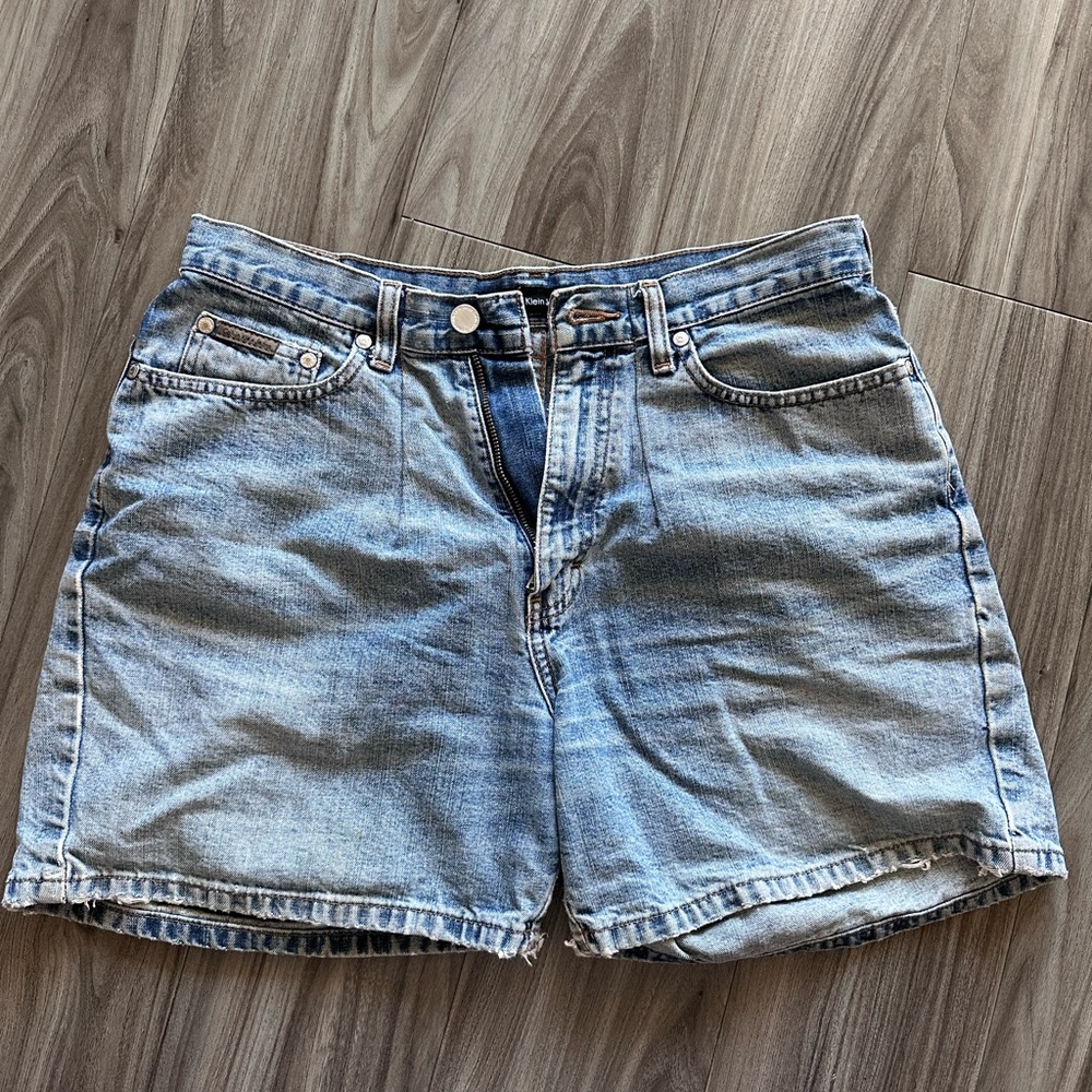 Calvin Klein Jeans Light Blue Women's Jean Shorts